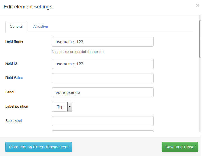 chronoforms-champ-username