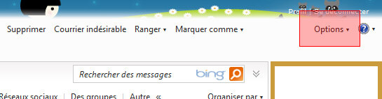 hotmail-options